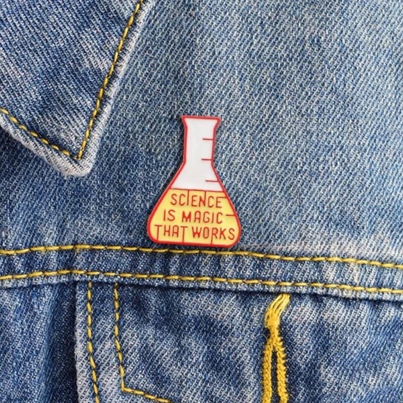 Science is Magic Pin - Picture 2 of 5
